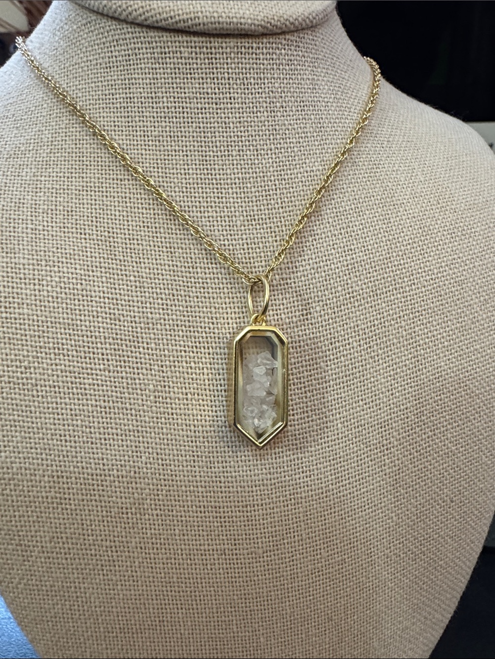 Gold Origami Owl Calm Necklace - Women's Gold Chain